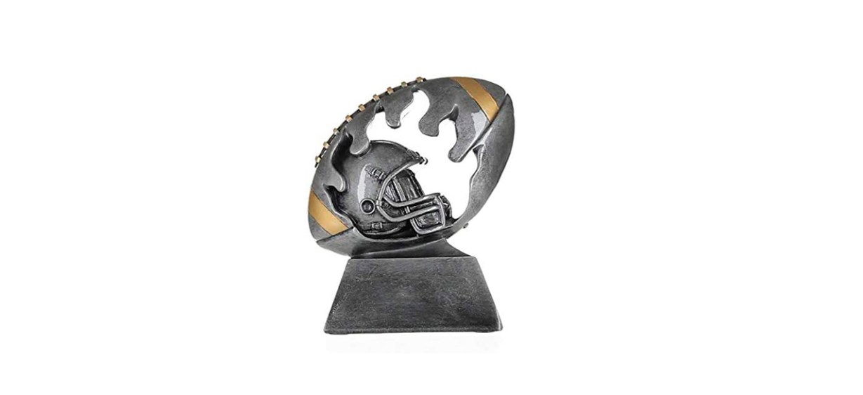 15 Perpetual Fantasy Football Trophy - Golden Player - TrophySmack