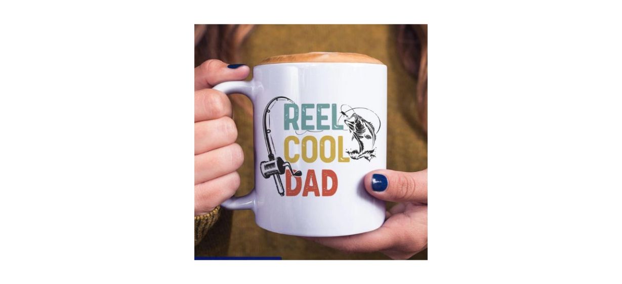 TheShirtLounge Reel Cool Dad Mug