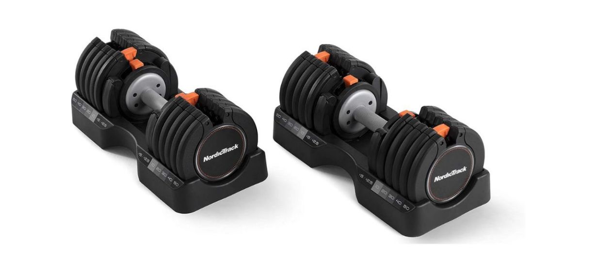 NordicTrack Select-a-Weight Adjustable Dumbbells
