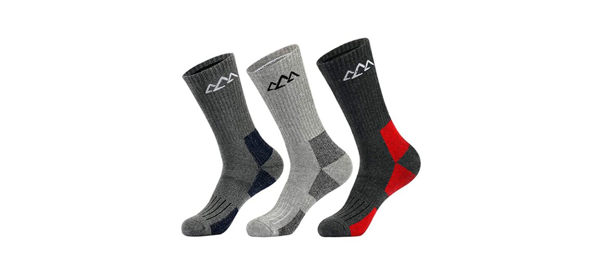 Best Innotree 3-Pack Cushioned Walking Socks