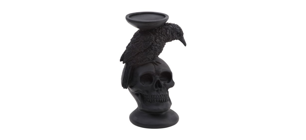 Spooky Night Spooky Candle Holder on white background