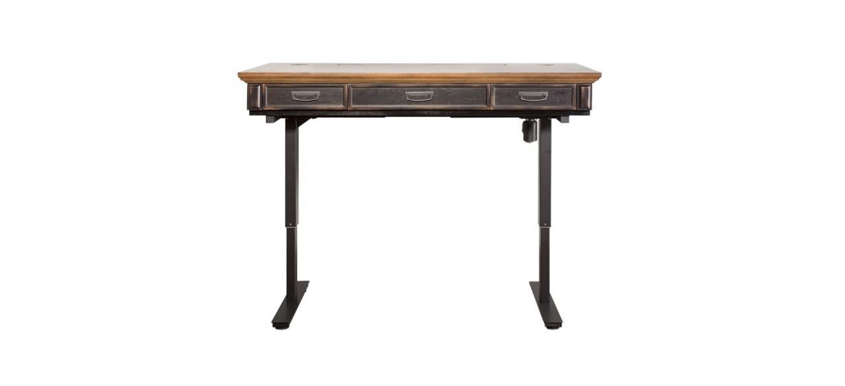 Best Martin Furniture Electric Hartford Sit Stand Desk