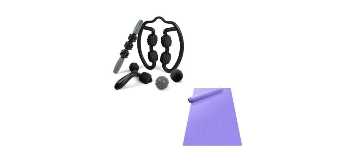 Best Odoland Bundle Foam Roller Set