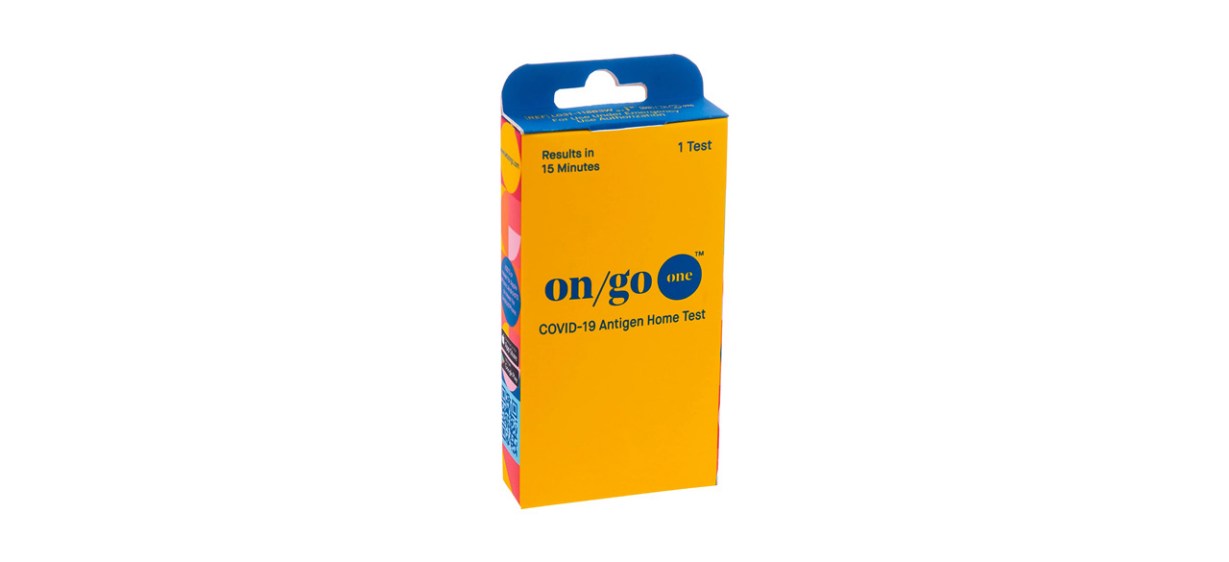 OnGo One Covid-19 Antigen Home Test on white background
