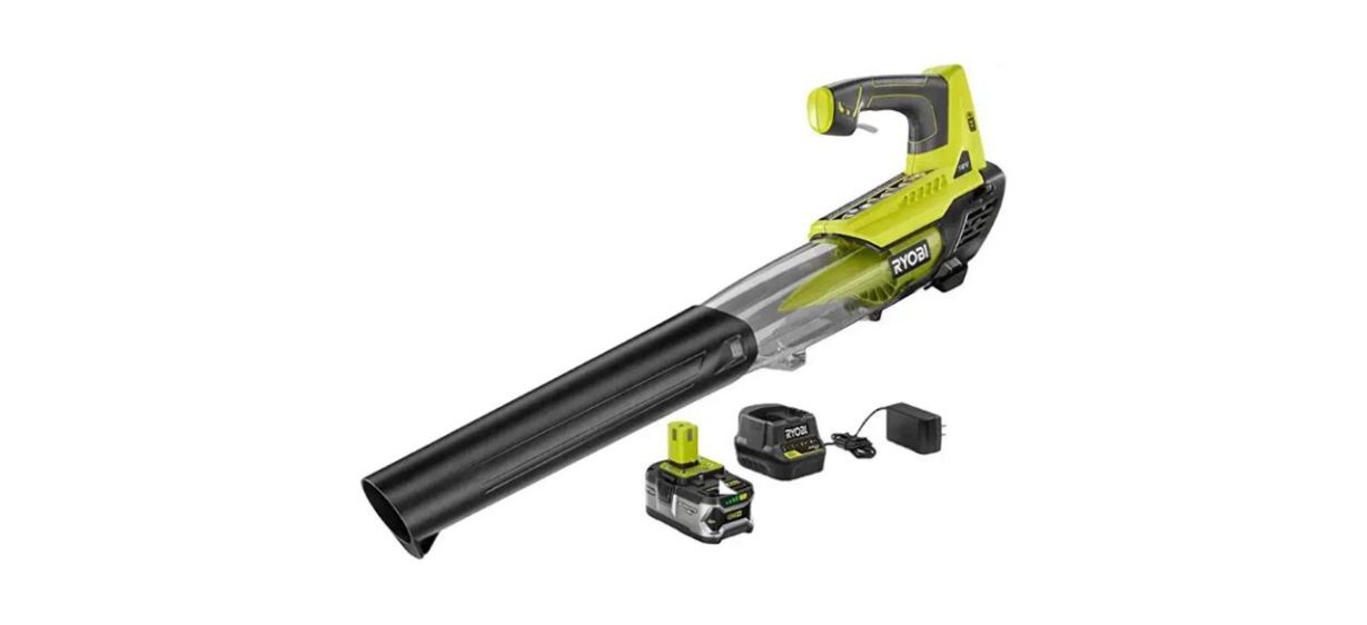 Best Ryobi Cordless Electric Leaf Blower 