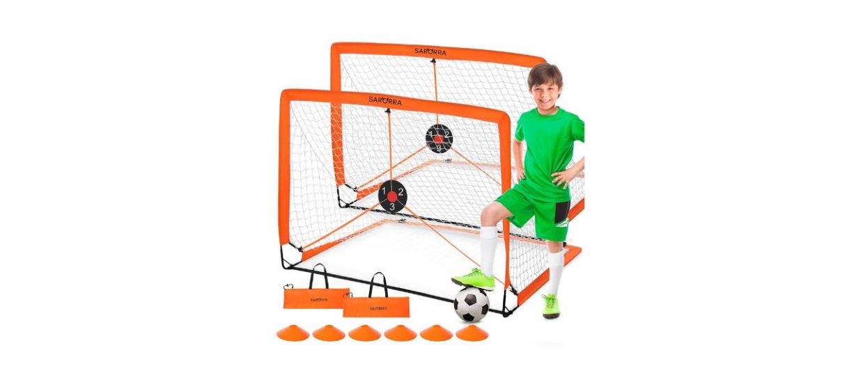 Best Sarorra Mini Soccer Net Set