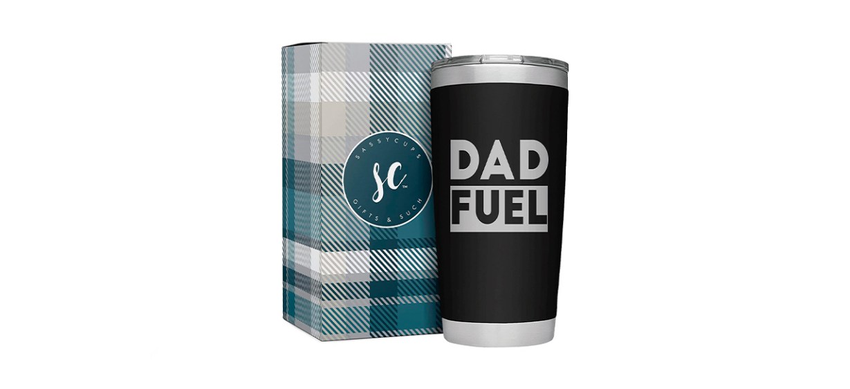 Best SassyCups Dad Fuel Tumbler