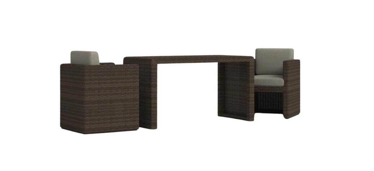 Best Sol 72 Outdoor Condon Rectangular 2-Person Outdoor Dining Set Best Sol 72 Outdoor Condon Rectangular 2-Person Outdoor Dining Set
