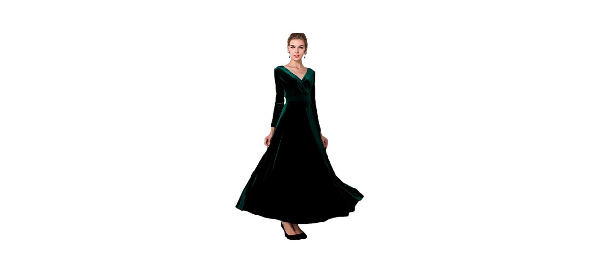 Best Urban CoCo Long Velvet Dress