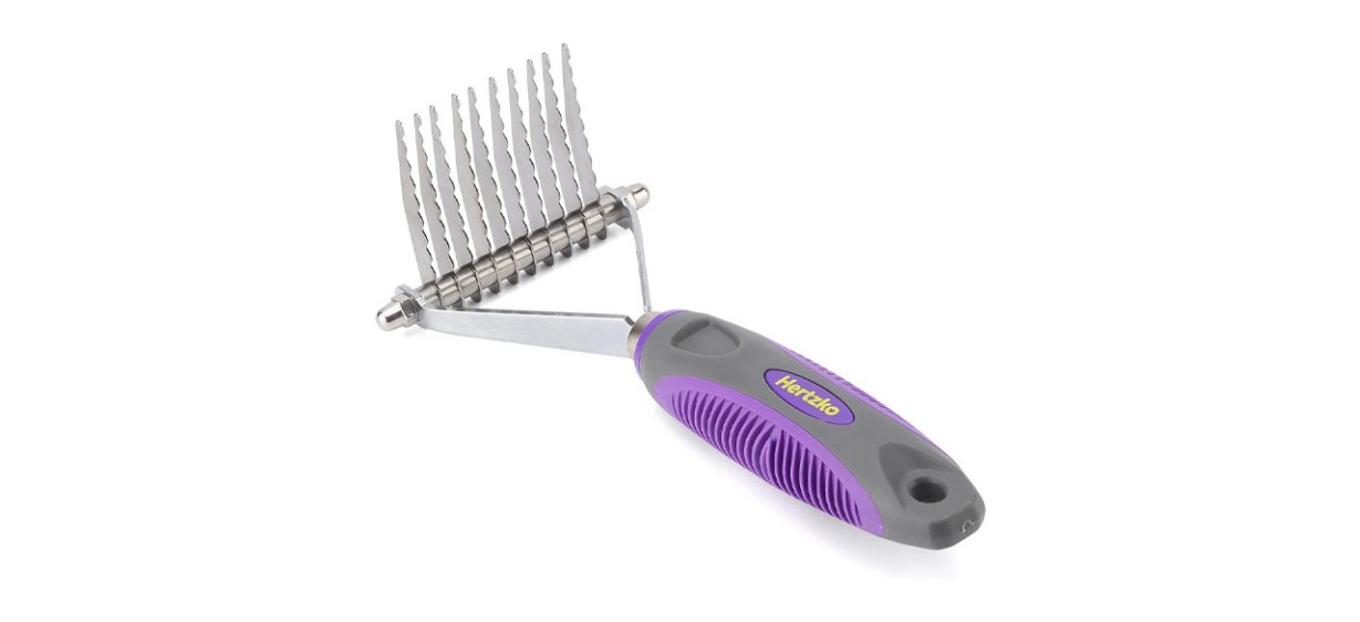 Hertzko Pet Undercoat Dematting Comb