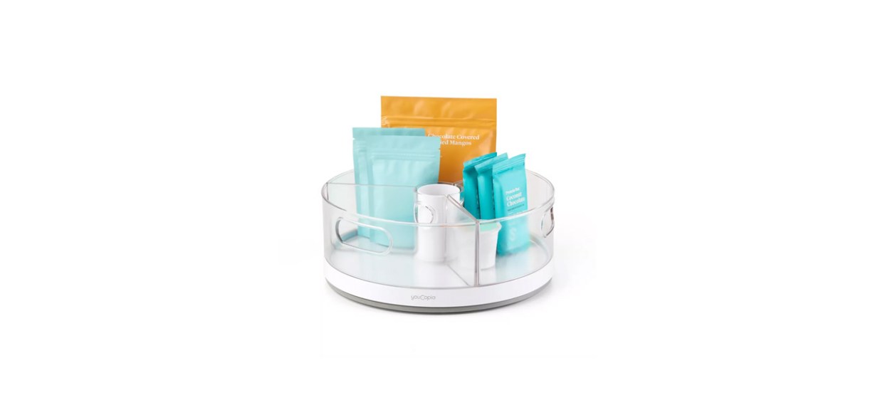 Best YouCopia Crazy Susan Turntable with Bins