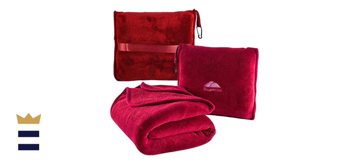 BlueHills Airplane Blanket