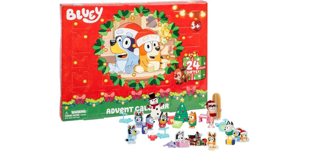 Bluey Mini Figures Christmas Advent Calendar