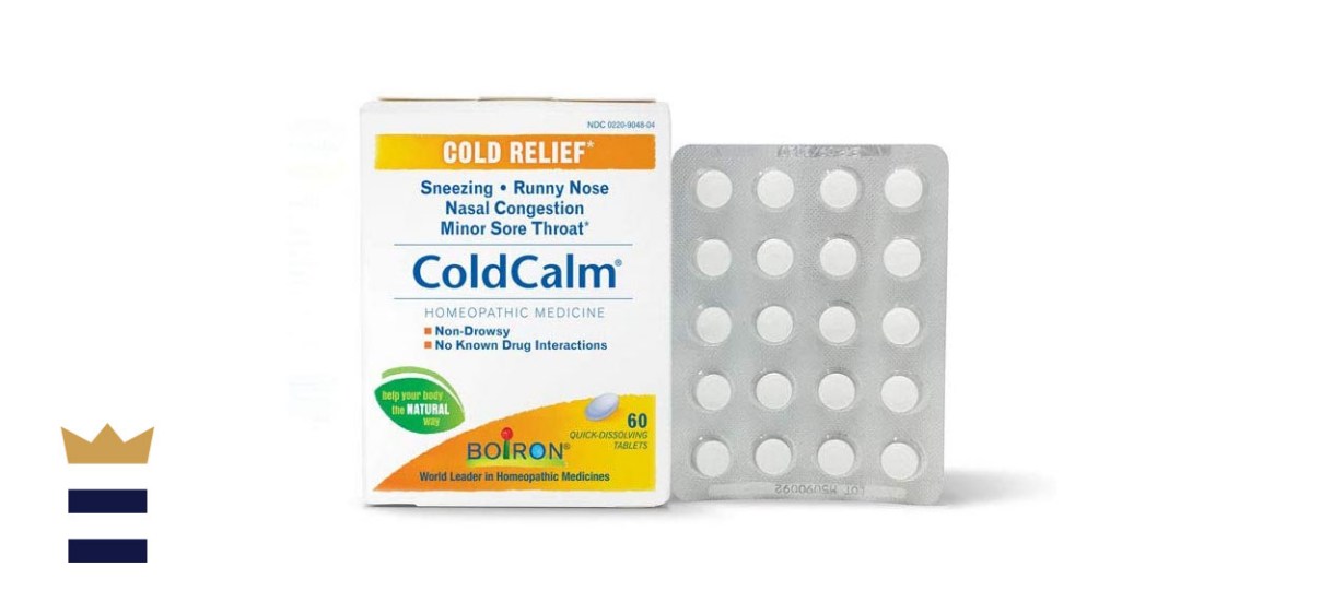 Boiron Coldcalm 60 Tablets Homeopathic Medicine for Cold Relief