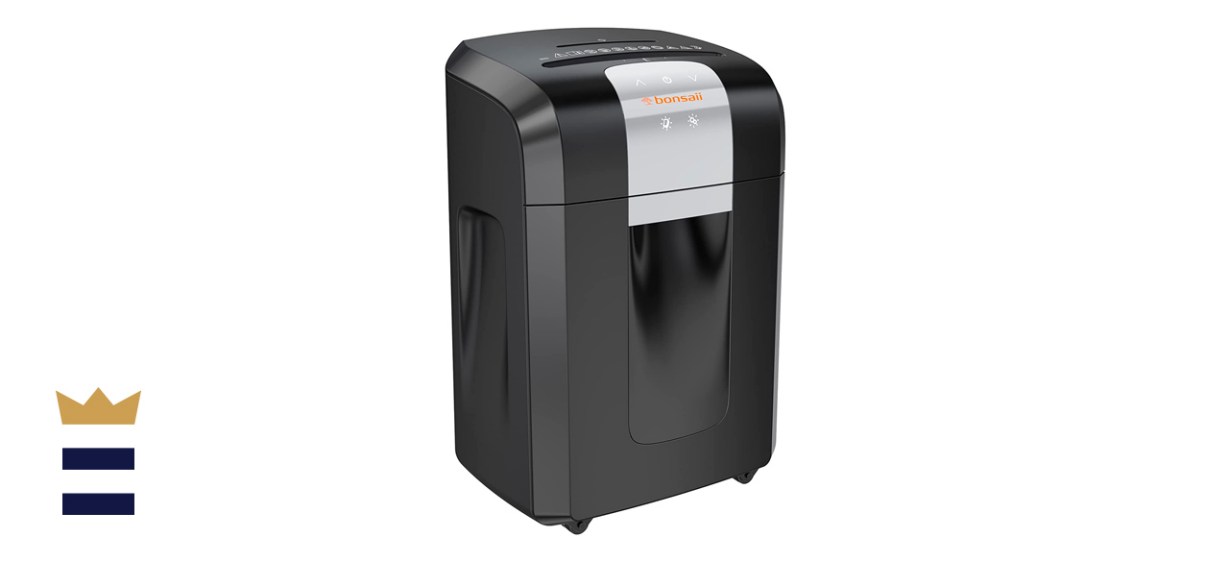 Bonsaii Heavy-Duty Cross-Cut Paper Shredder