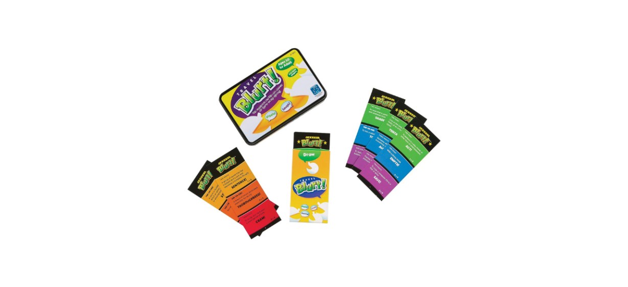 Educational Insights Travel Blurt! Game