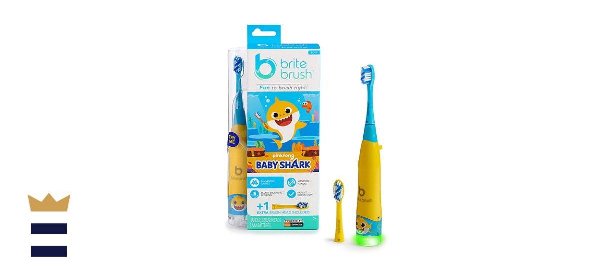 BriteBrush - Interactive Smart Kids Toothbrush featuring Baby Shark