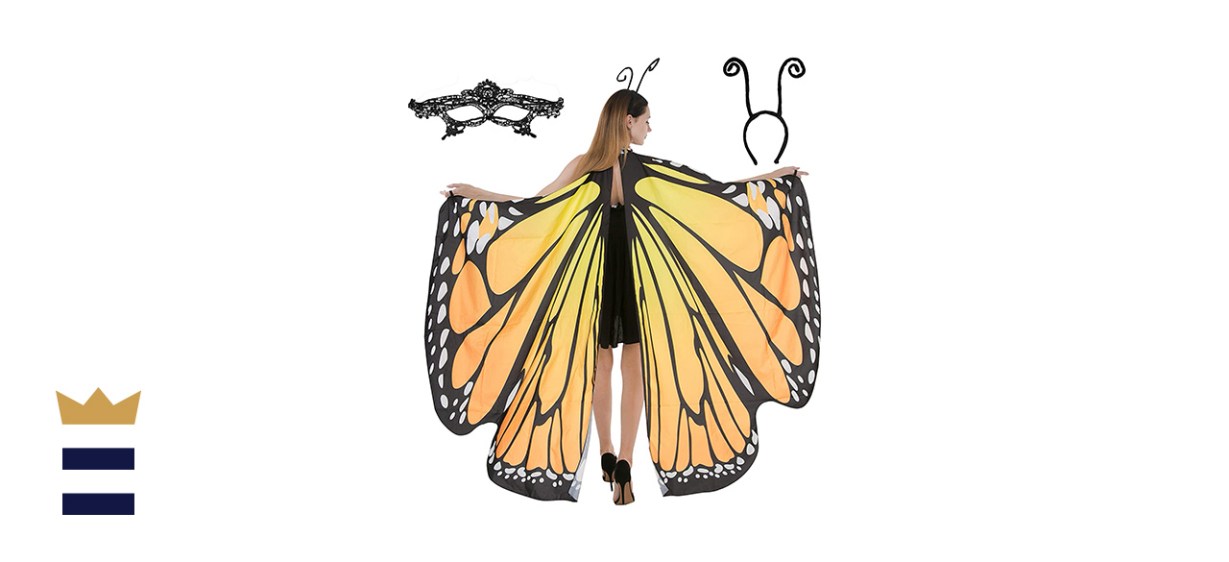 Spooktacular Creations Butterfly Wing Cape Shawl
