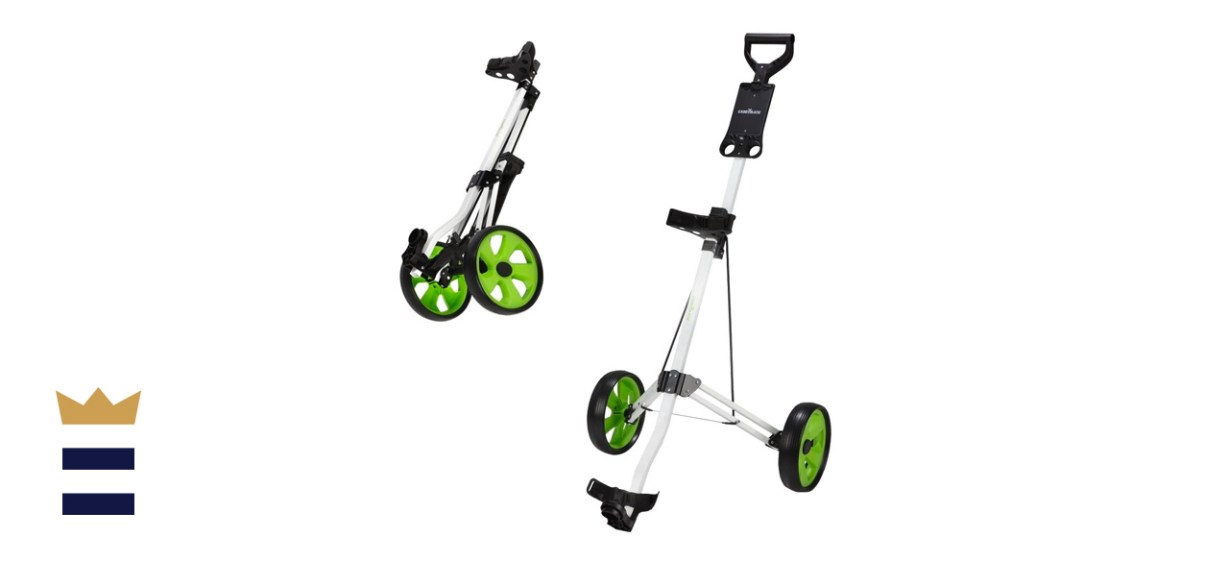 Caddymatic Golf Lite Trac 2 Wheel Folding Golf Cart 