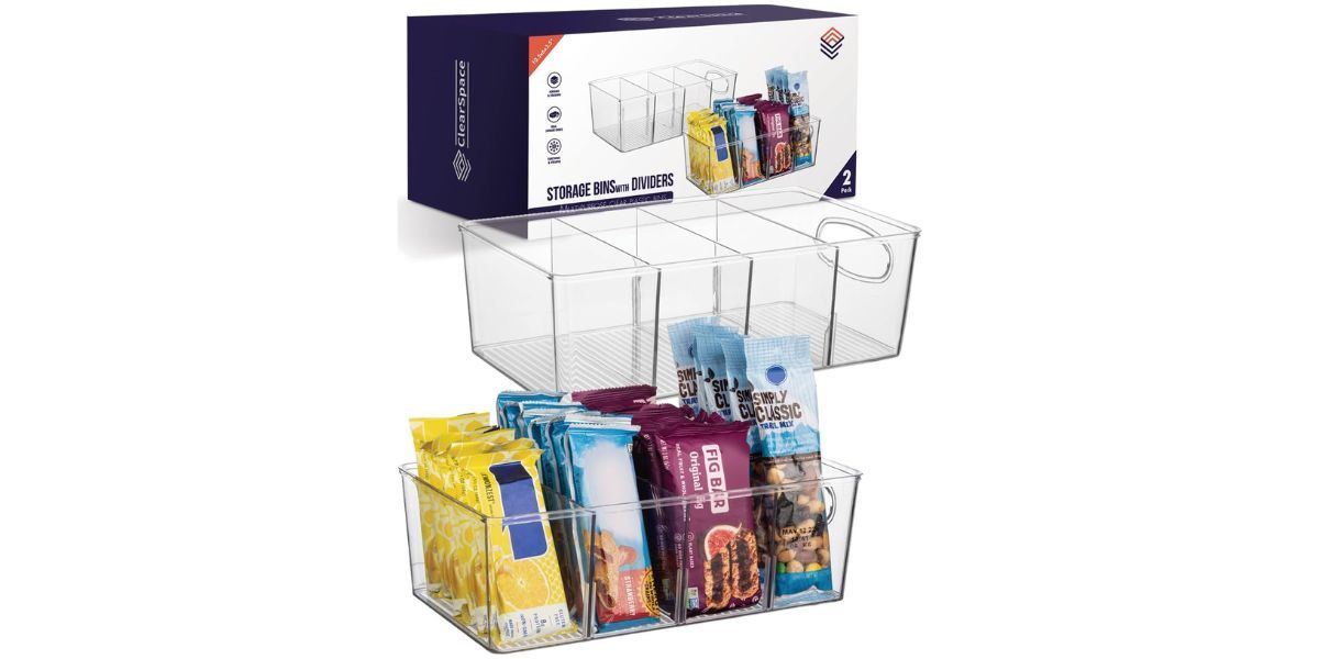 ClearSpace Pantry Organization and Storage Bins