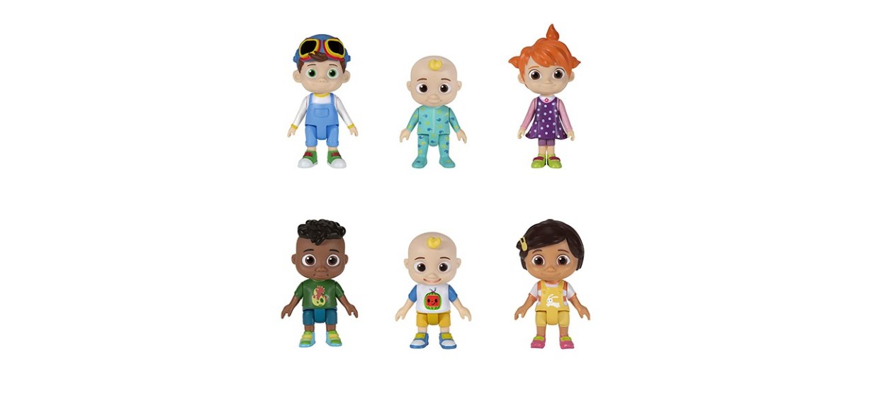 Buy Cocomelon Friends and Family Toys 6 Pack – Cute CoComelon Action  Figures – Mini Characters JJ, Tomtom, YoYo, Cody and Nina – Cocomelon Dolls  for Babies and Toddlers, Cake Topper, Party