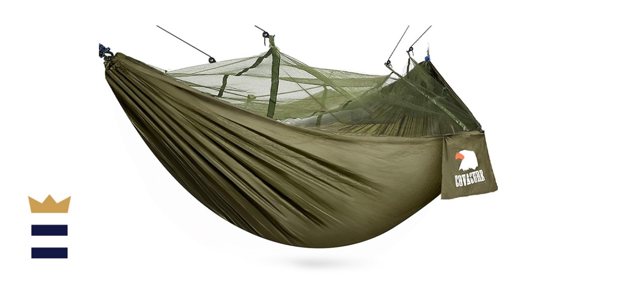 Covacure Camping Hammock with Net