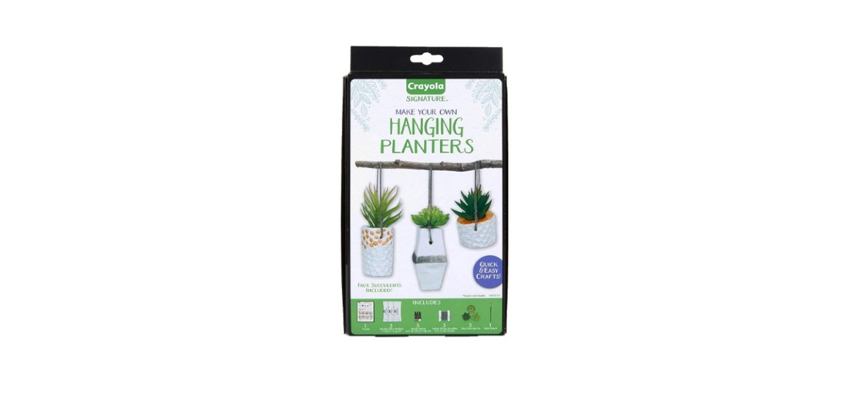 Crayola DIY Hanging Planter Kit