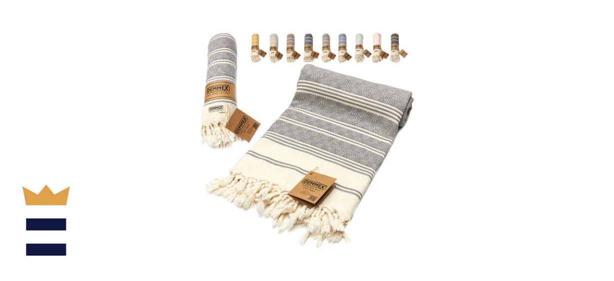 Demmex Prewashed Cotton Peshtemal Towel