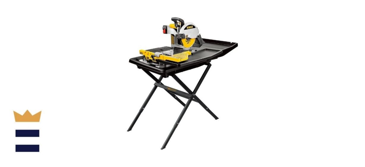 DeWalt 10-Inch Wet Tile Saw with Stand