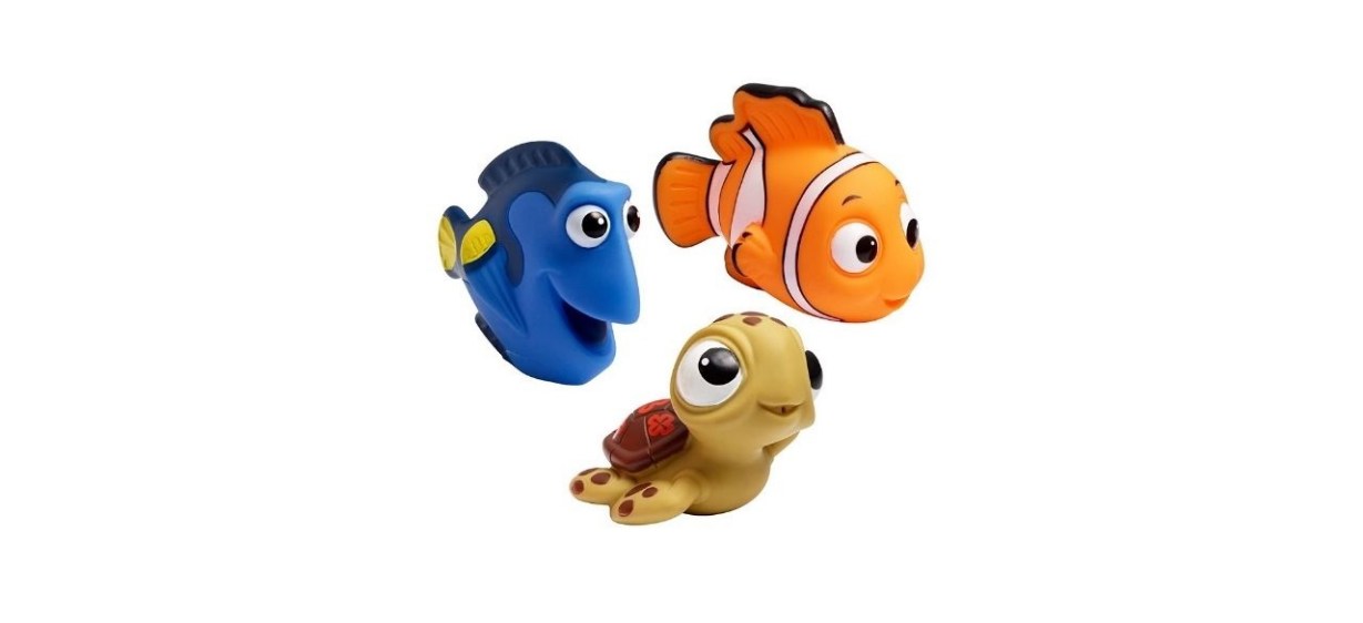 Disney Finding Nemo Baby Bath Squirt Toys