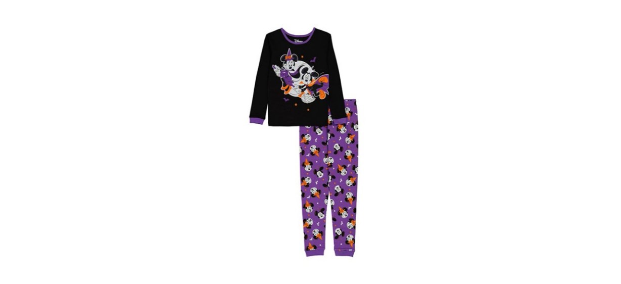  Disney Kids' Minnie and Mickey Cotton Pajamas