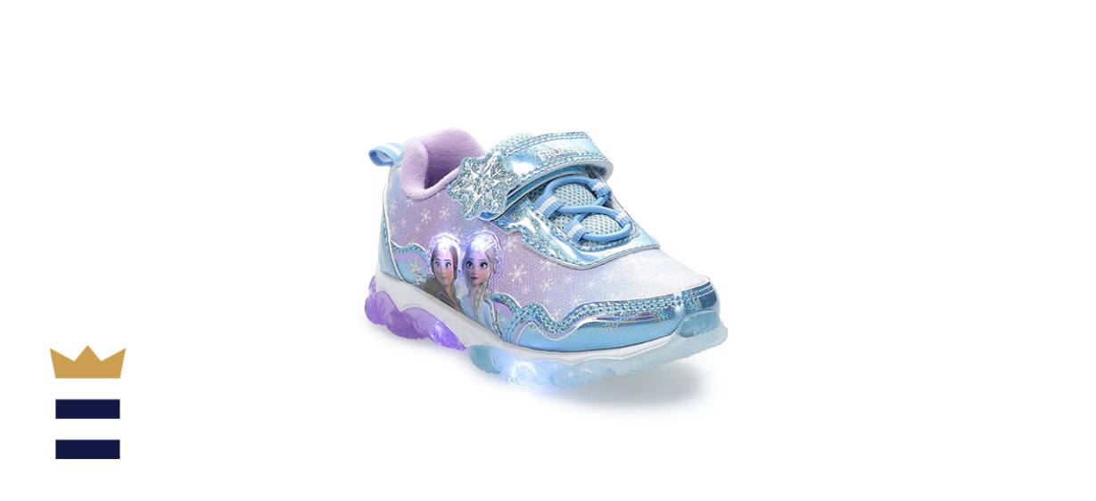 Disney's &quot;Frozen&quot; 2 Anna &amp; Elsa Toddler Light-Up Sneakers
