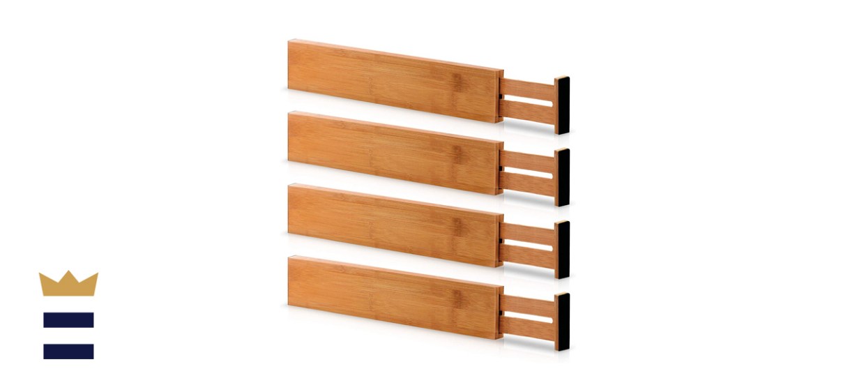 Extra-Long Adjustable Drawer Dividers