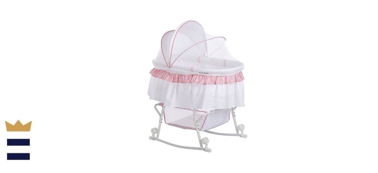 Dream On Me Lacy Portable 2-in-1 Bassinet