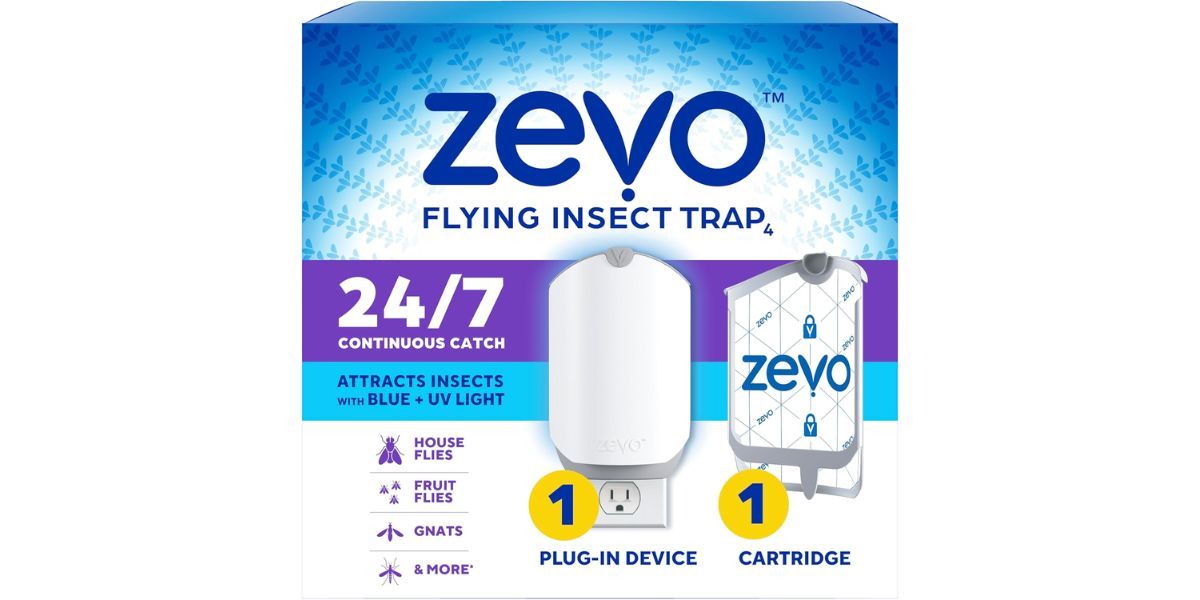 Zevo Flying Insect Trap &amp; Cartridge
