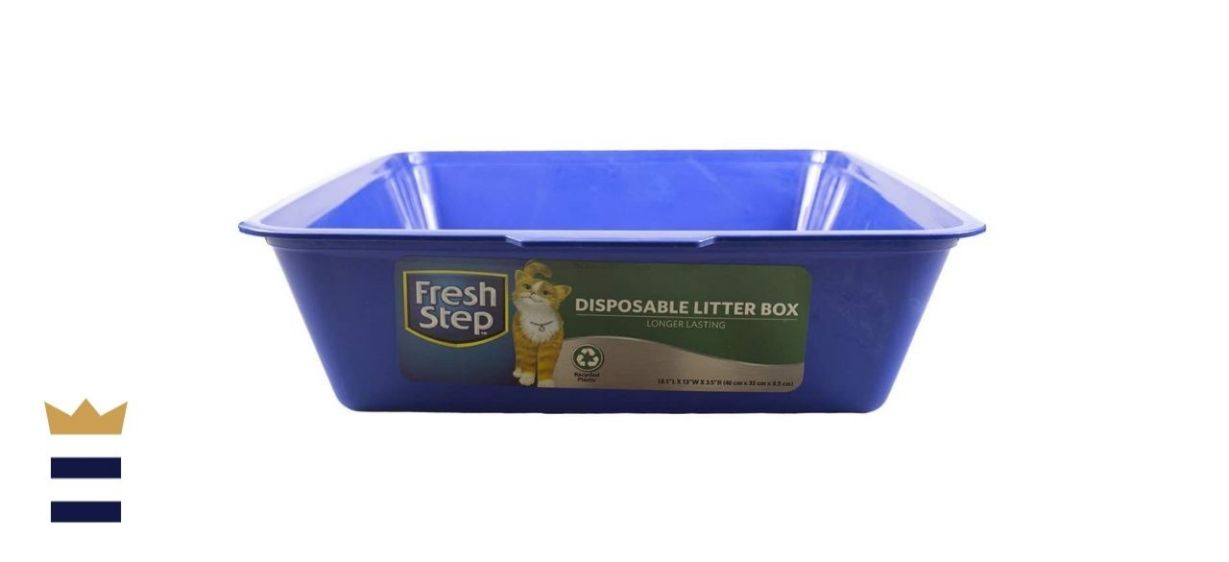 Fresh Step Recycled Plastic Litter Box and Cleanup Products for Cats