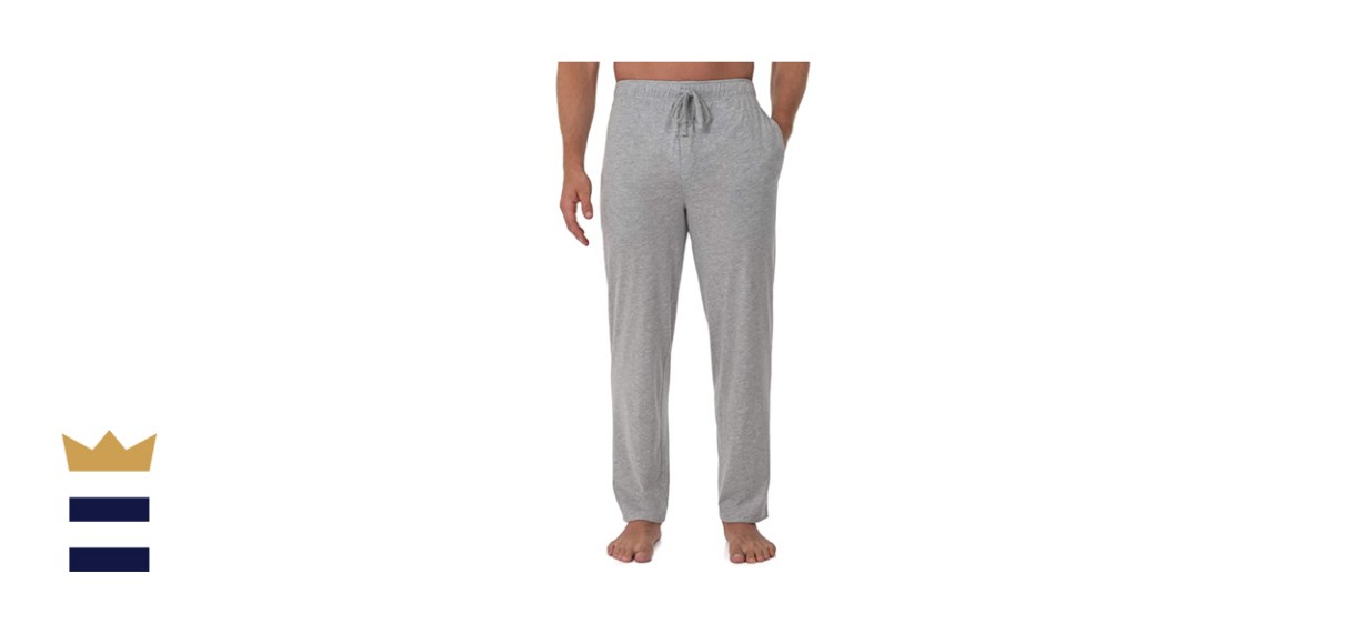 Fruit of the Loom Men's Extended Sizes Jersey Knit Sleep Pant