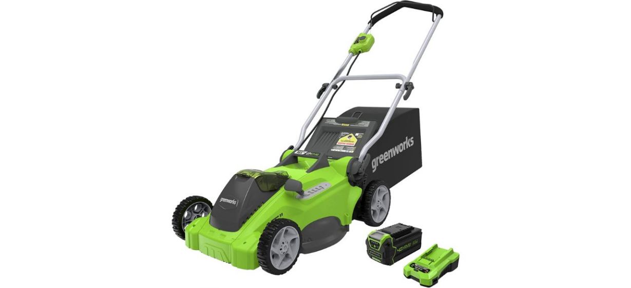 Greenworks G-MAX 40-Volt 16'-inch Cordless Lawn Mower 