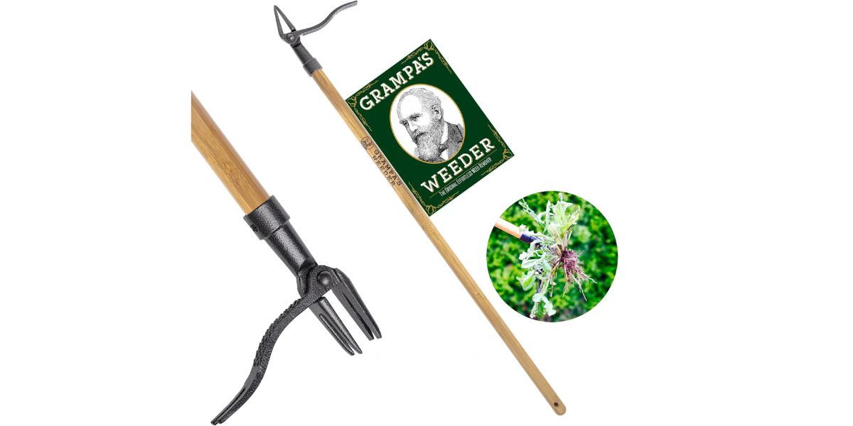 Grampa's Weeder The Original Stand Up Weed Puller Tool