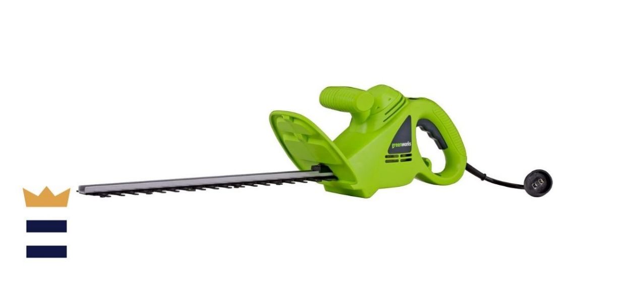 Greenworks 18-Inch Corded Hedge Trimmer