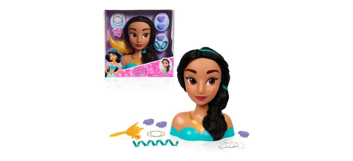 Disney Princess Jasmine Styling Head