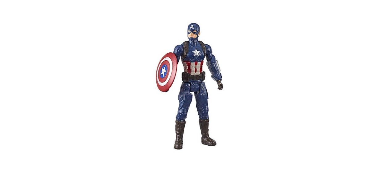 Hasbro Avengers Titan Hero Series Power FX Captain America Figure with Wings