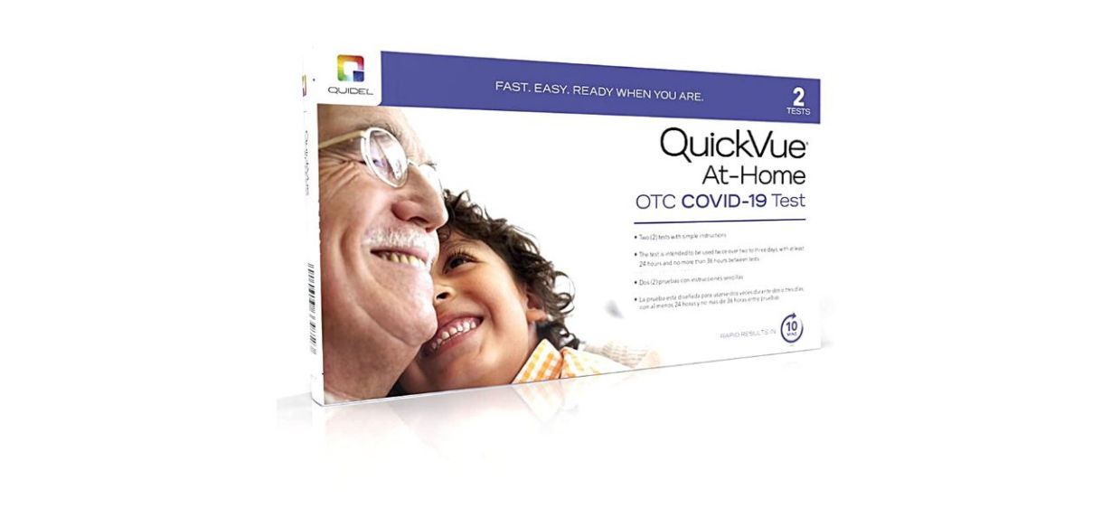 Quidel QuickVue At-Home COVID-19 Test