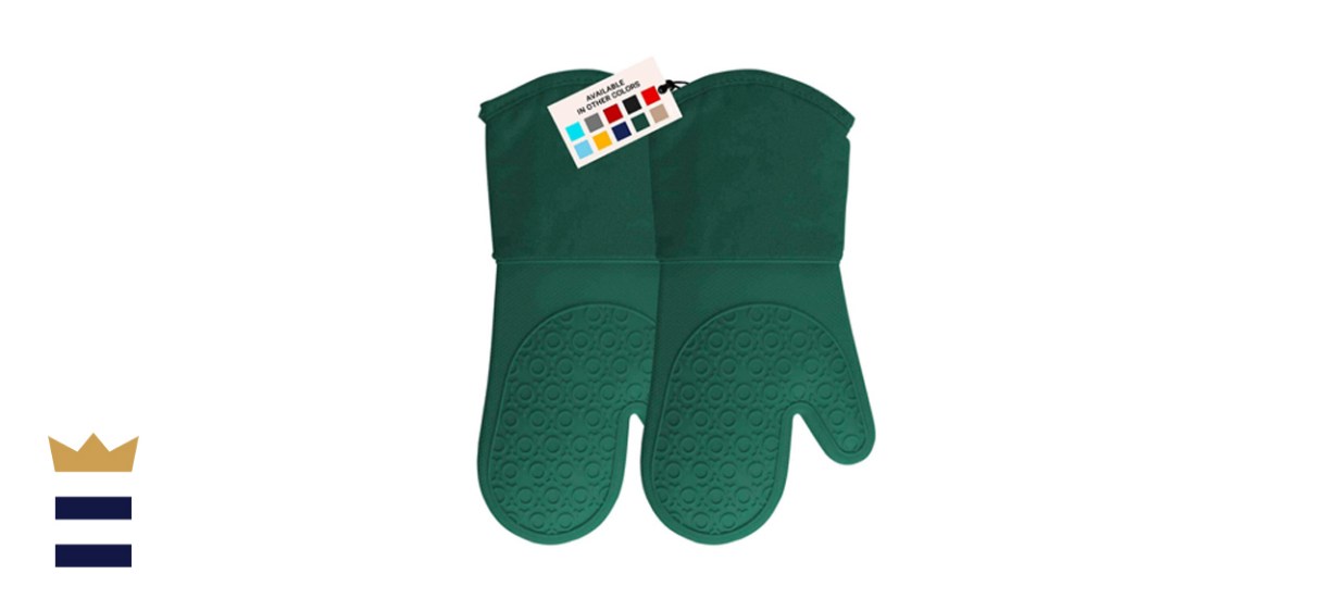 heat-resistant oven mitt