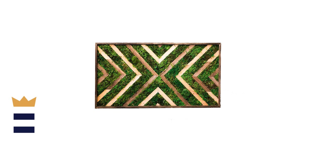 Holly Bee and Company Preserved Moss Wall Art