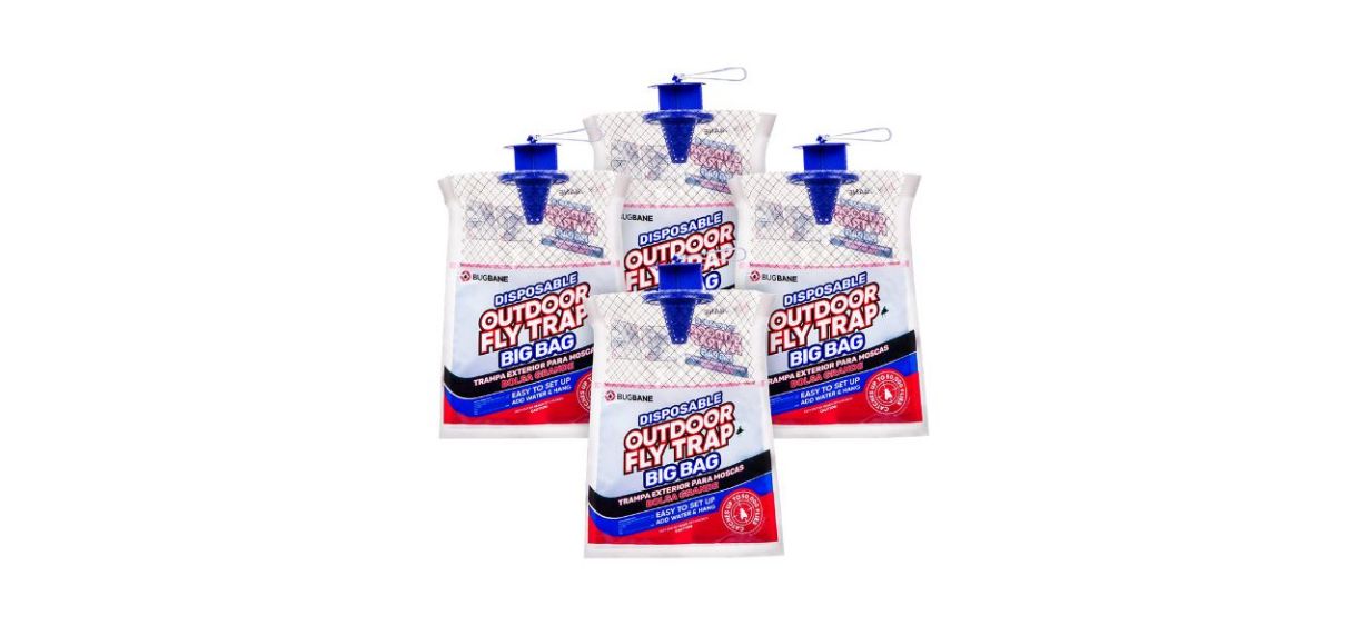 BugBane Pre-Baited Disposable Fly Bags BugBane Pre-Baited Disposable Fly Bags