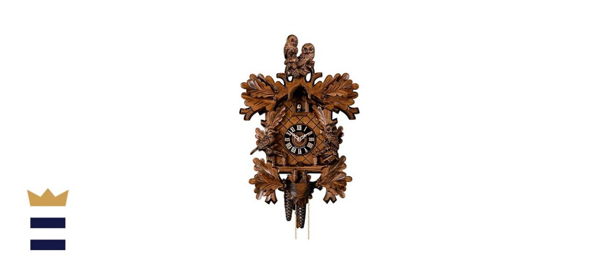 Hönes Cuckoo Clock Owls HO 179/4nu
