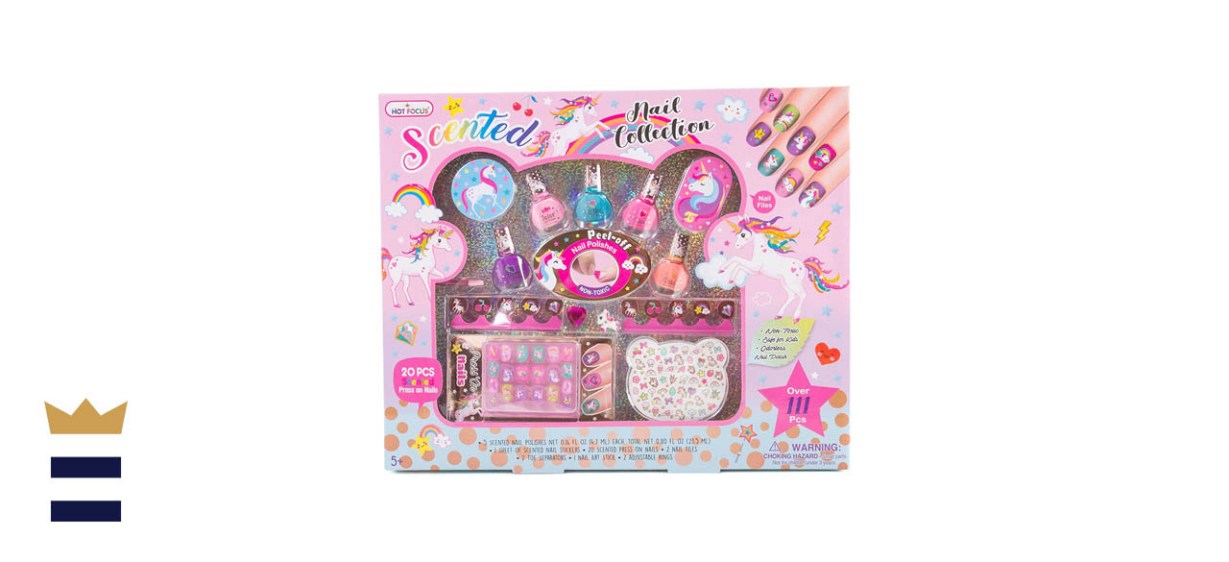 KIDZIAN Artificial Nail Art Studio- Activity Kit For Girls-Best