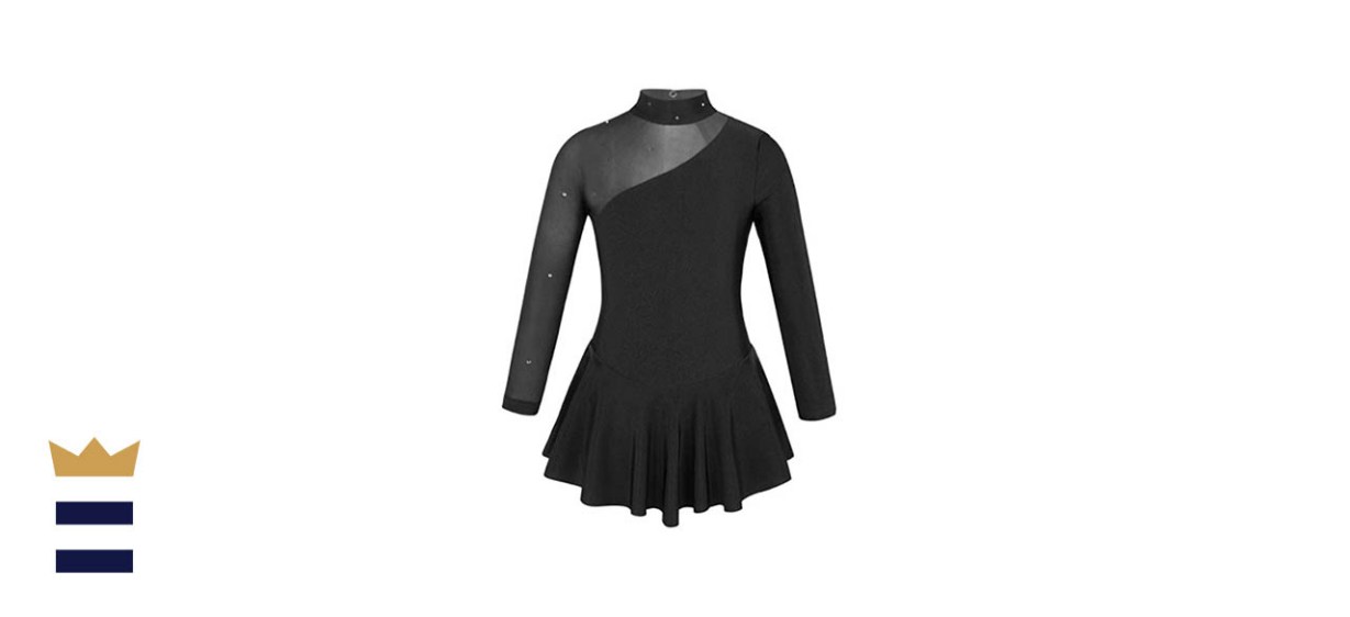 Inhzoy Kids Girls Figure Ice Skating Dress