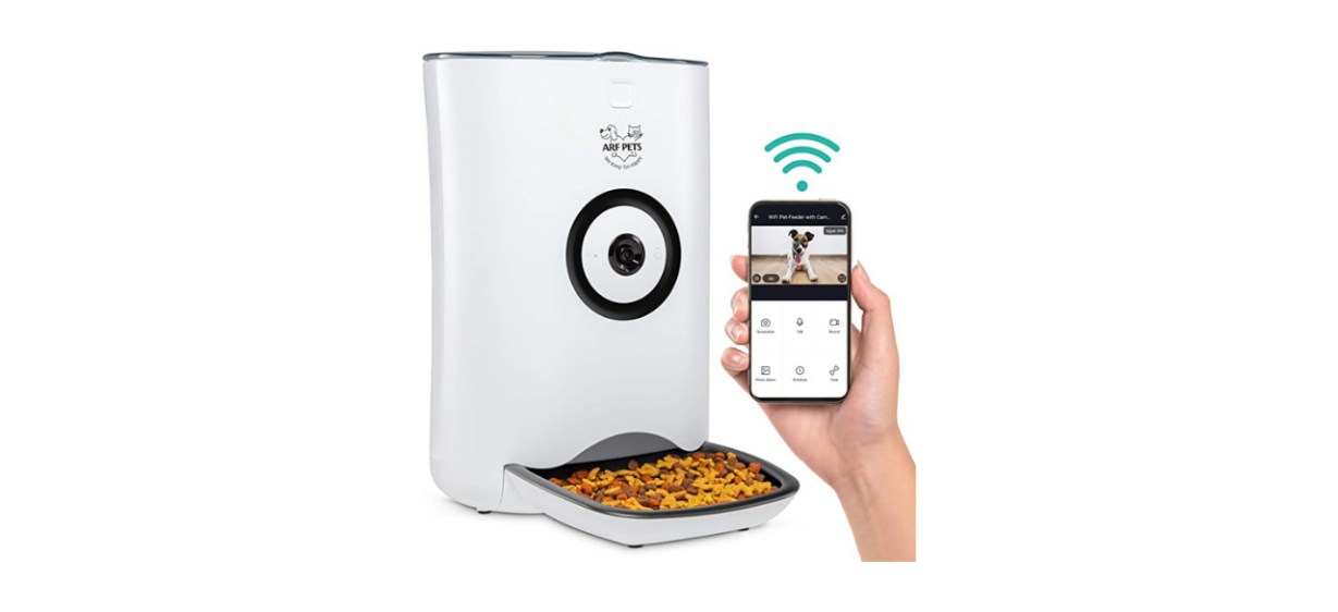 ARF PETS Smart Pet Feeder with Camera